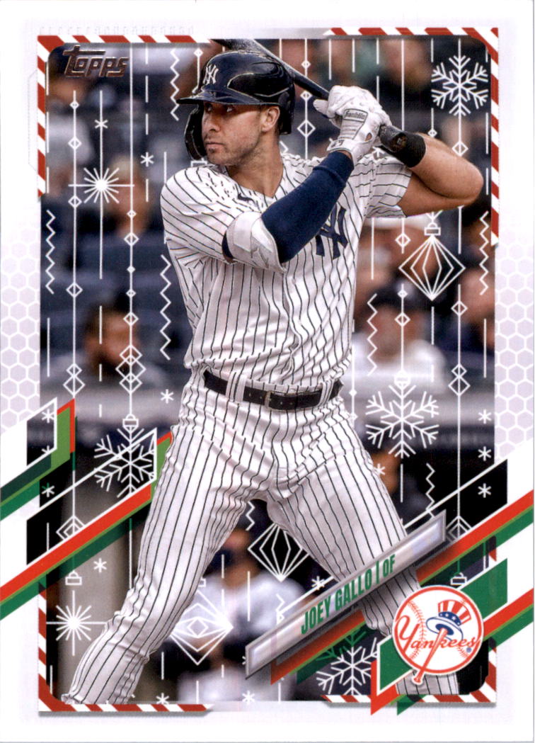 2021 Topps Walmart Holiday Baseball Card Pick (Base)