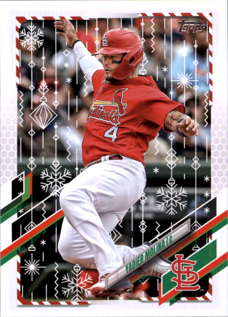 2021 Topps Walmart Holiday Baseball Card Pick (Base)