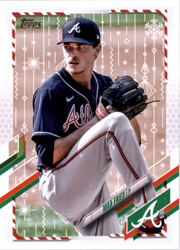 2021 Topps Walmart Holiday Baseball Card Pick (Base)