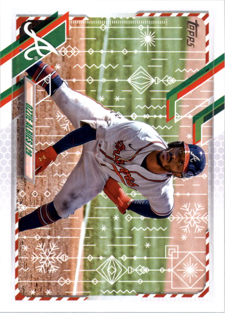 2021 Topps Walmart Holiday Baseball Card Pick (Base)