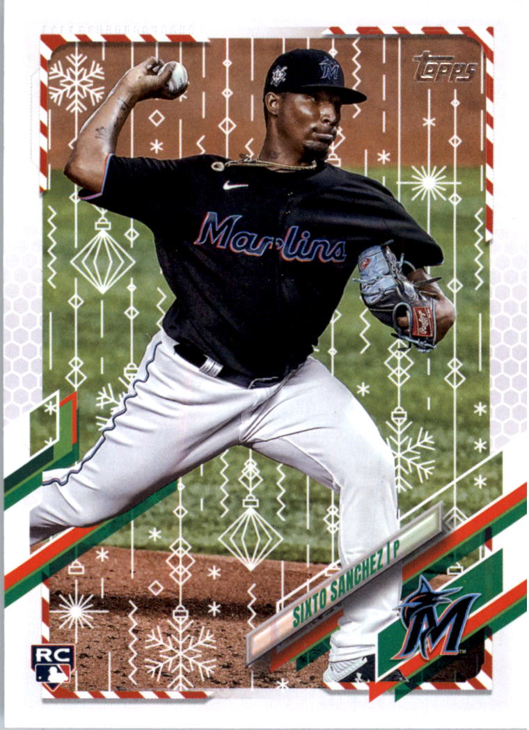 2021 Topps Walmart Holiday Baseball Card Pick (Base)