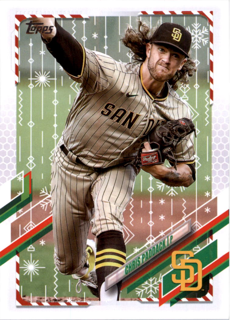 2021 Topps Walmart Holiday Baseball Card Pick (Base)