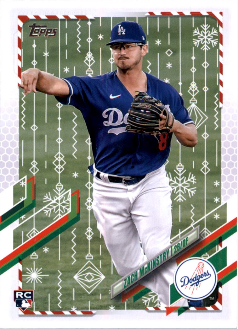 2021 Topps Walmart Holiday Baseball Card Pick (Base)