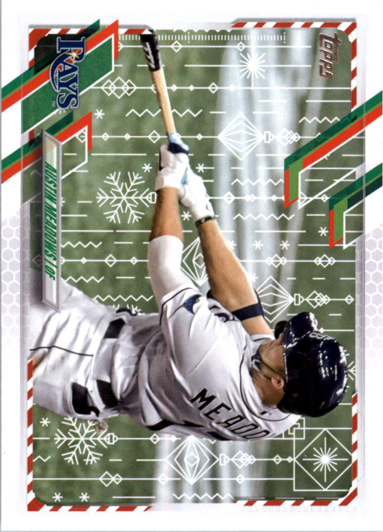 2021 Topps Walmart Holiday Baseball Card Pick (Base)