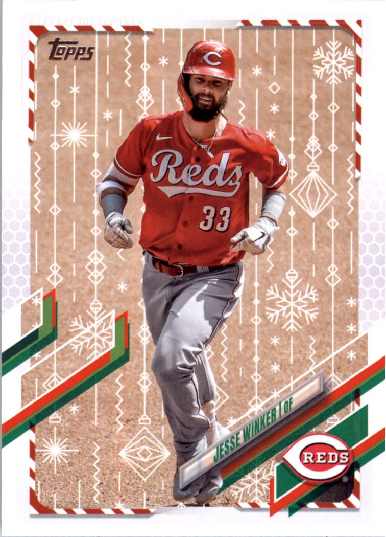 2021 Topps Walmart Holiday Baseball Card Pick (Base)