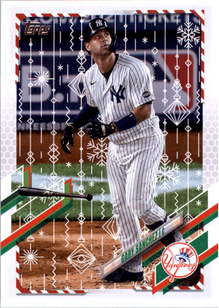 2021 Topps Walmart Holiday Baseball Card Pick (Base)