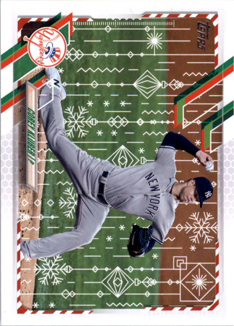 2021 Topps Walmart Holiday Baseball Card Pick (Base)