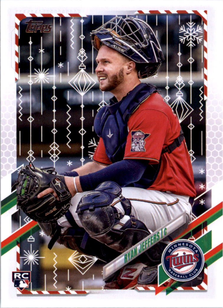 2021 Topps Walmart Holiday Baseball Card Pick (Base)