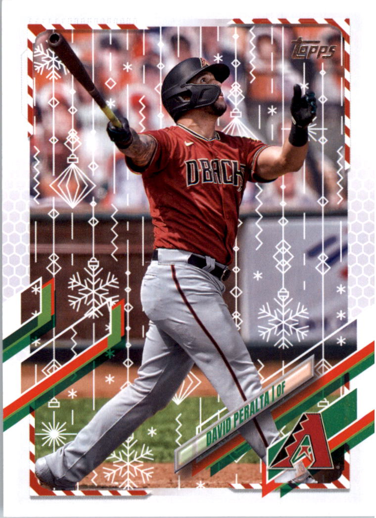 2021 Topps Walmart Holiday Baseball Card Pick (Base)