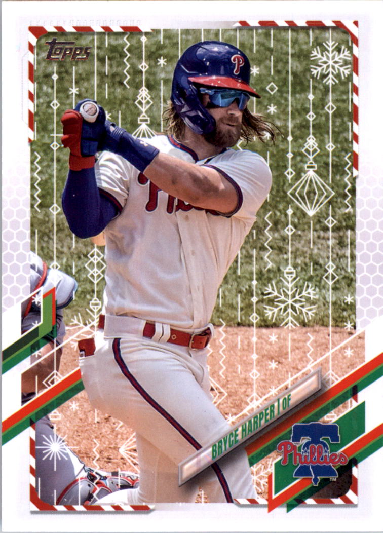 2021 Topps Walmart Holiday Baseball Card Pick (Base)