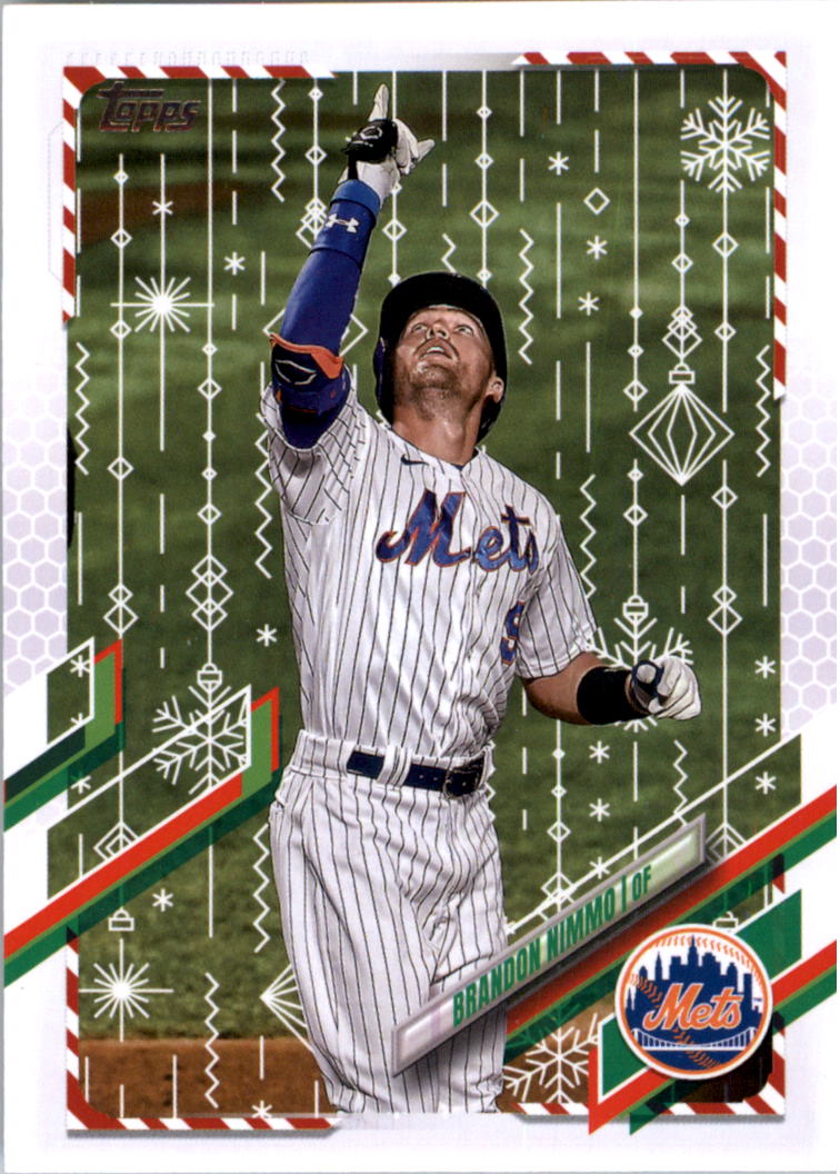 2021 Topps Walmart Holiday Baseball Card Pick (Base)