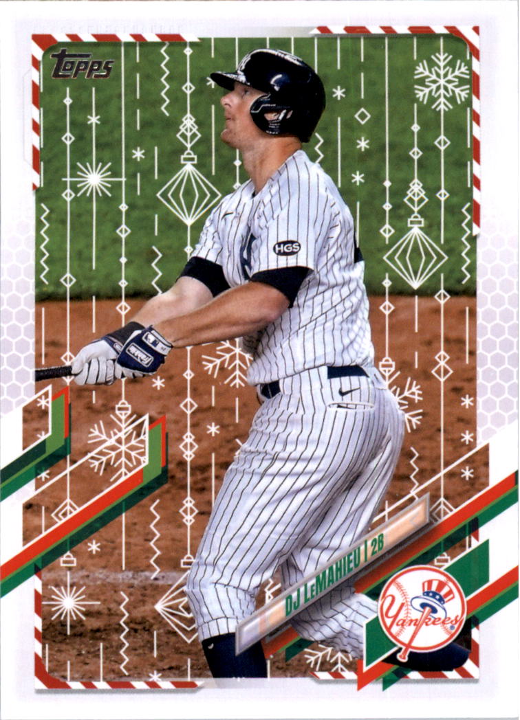 2021 Topps Walmart Holiday Baseball Card Pick (Base)