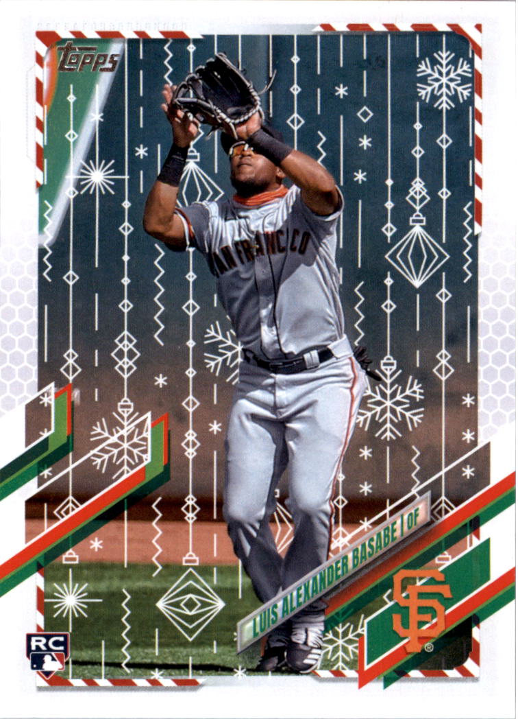 2021 Topps Walmart Holiday Baseball Card Pick (Base)