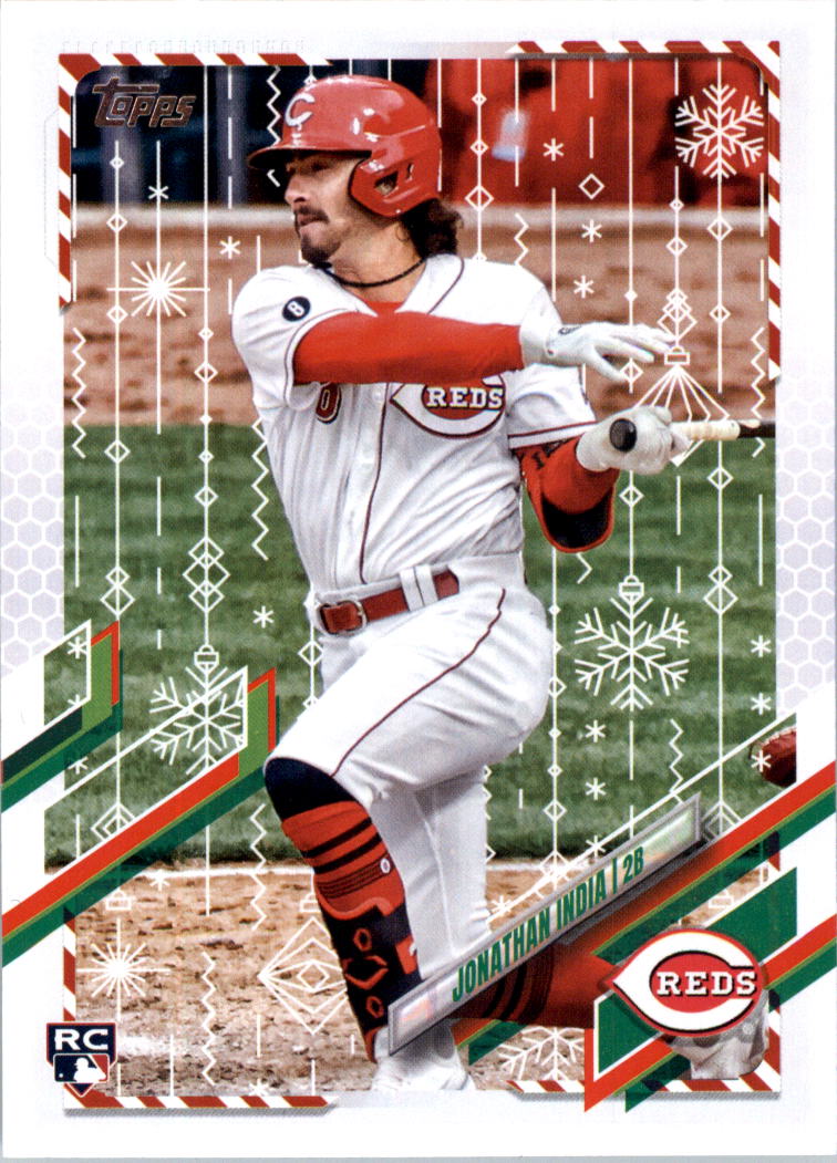 2021 Topps Walmart Holiday Baseball Card Pick (Base)