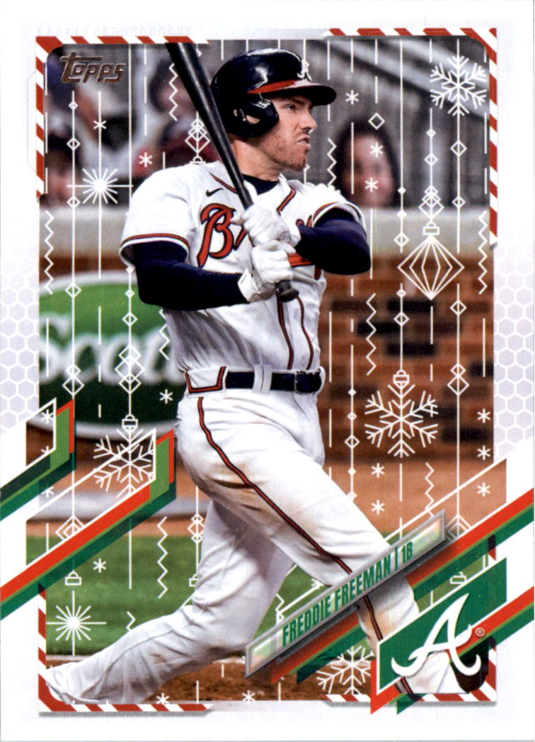 2021 Topps Walmart Holiday Baseball Card Pick (Base)