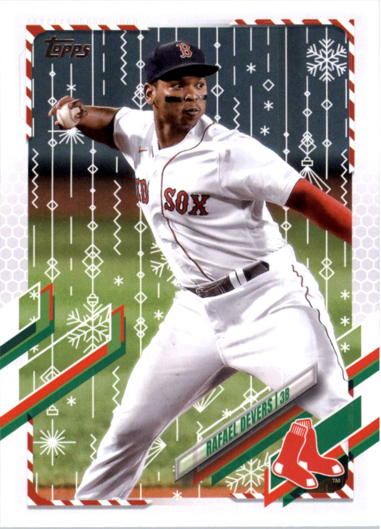 2021 Topps Walmart Holiday Baseball Card Pick (Base)