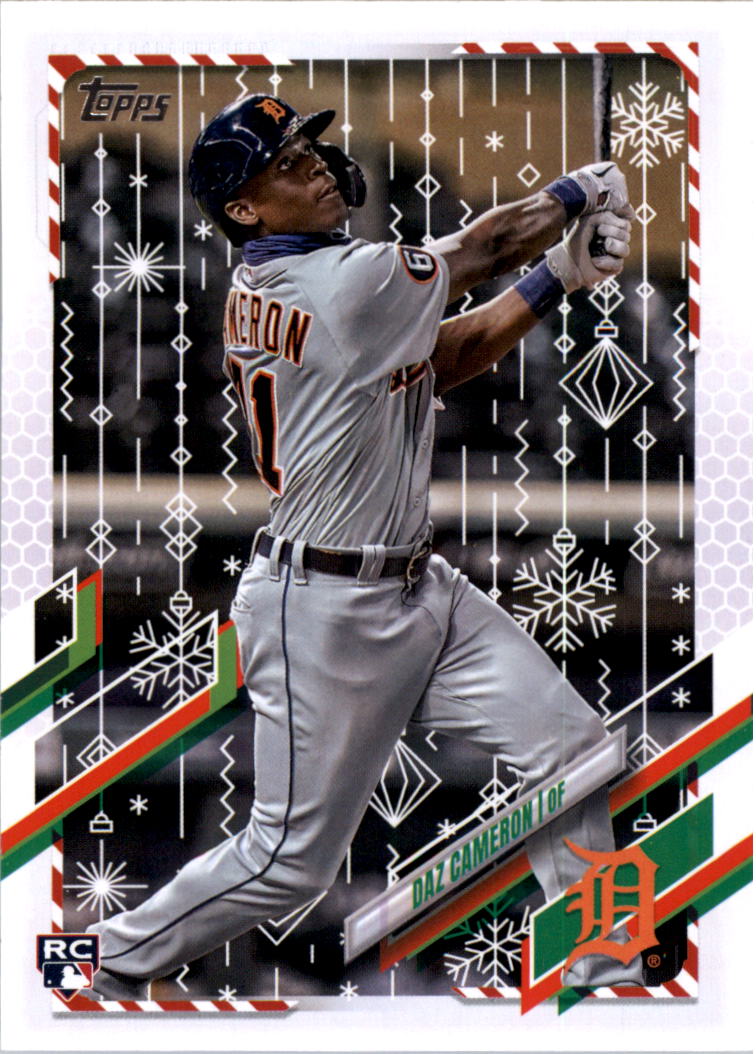 2021 Topps Walmart Holiday Baseball Card Pick (Base)