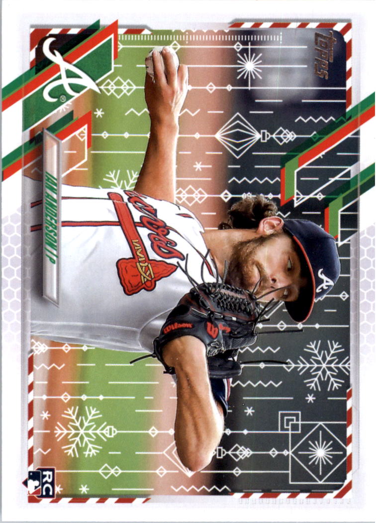 2021 Topps Walmart Holiday Baseball Card Pick (Base)