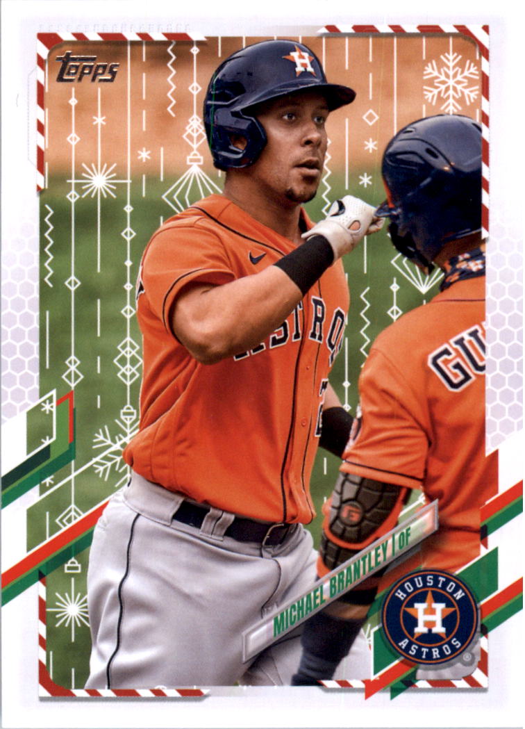 2021 Topps Walmart Holiday Baseball Card Pick (Base)