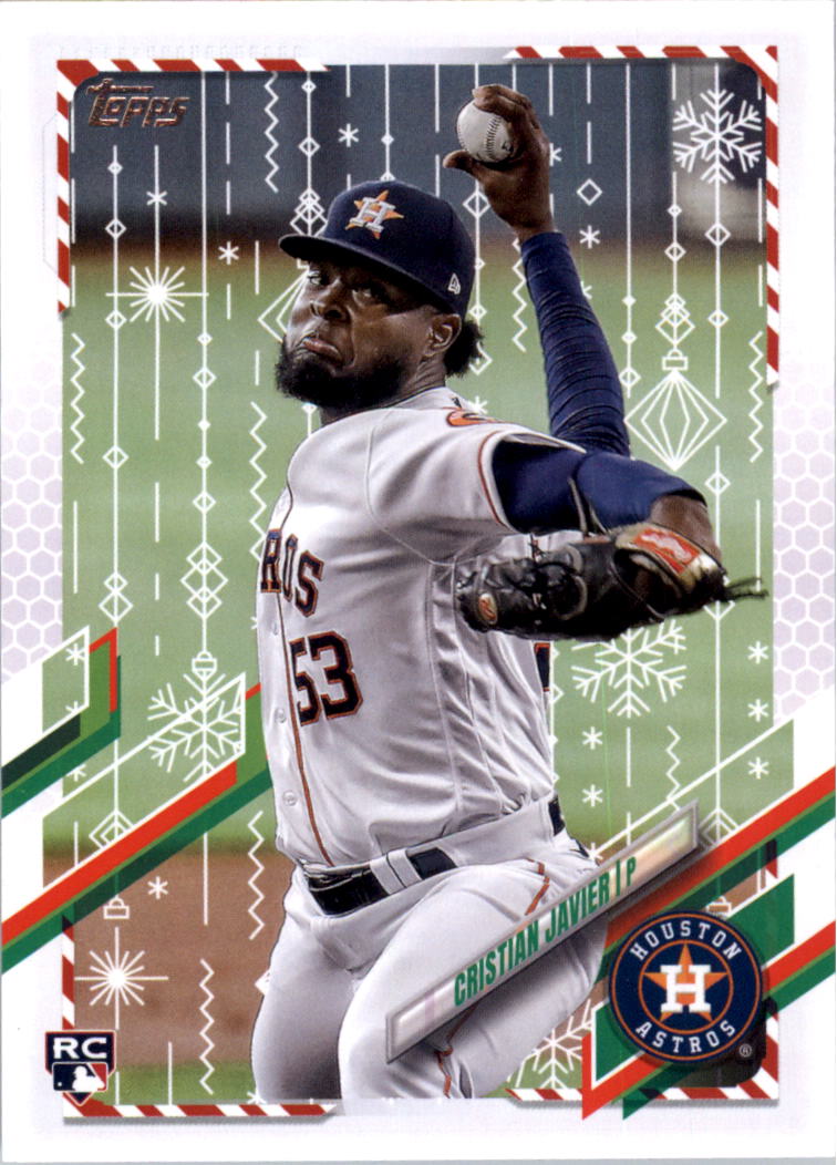 2021 Topps Walmart Holiday Baseball Card Pick (Base)