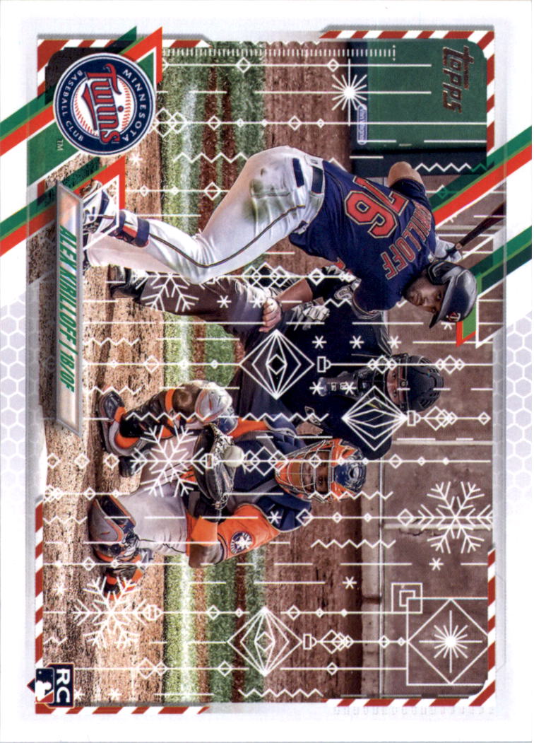 2021 Topps Walmart Holiday Baseball Card Pick (Base)