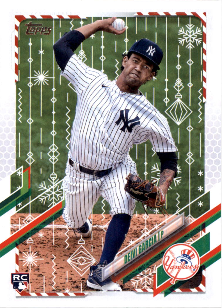 2021 Topps Walmart Holiday Baseball Card Pick (Base)