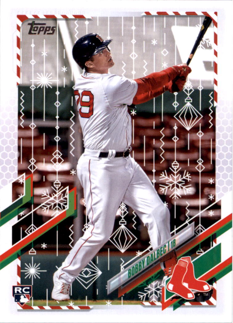 2021 Topps Walmart Holiday Baseball Card Pick (Base)