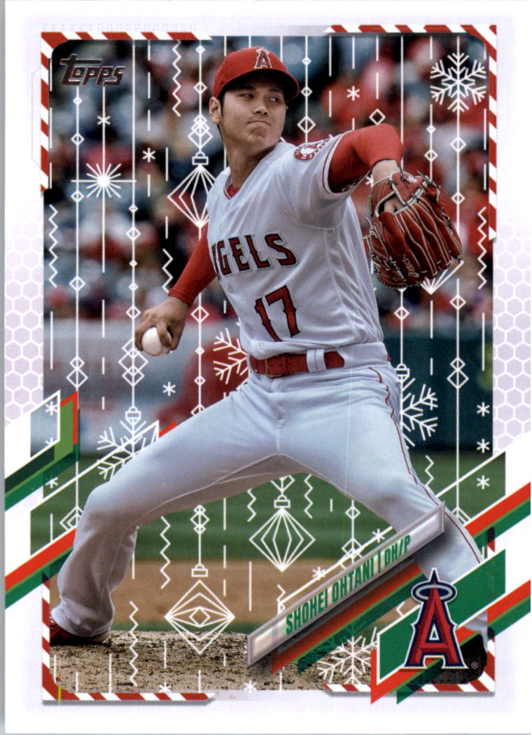 2021 Topps Walmart Holiday Baseball Card Pick (Base)