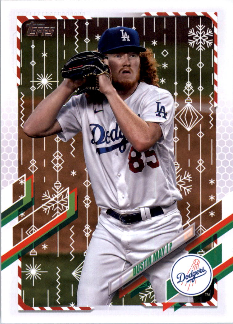 2021 Topps Walmart Holiday Baseball Card Pick (Base)