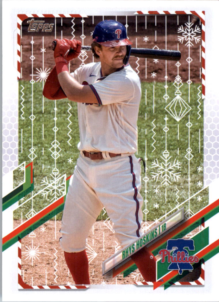 2021 Topps Walmart Holiday Baseball Card Pick (Base)