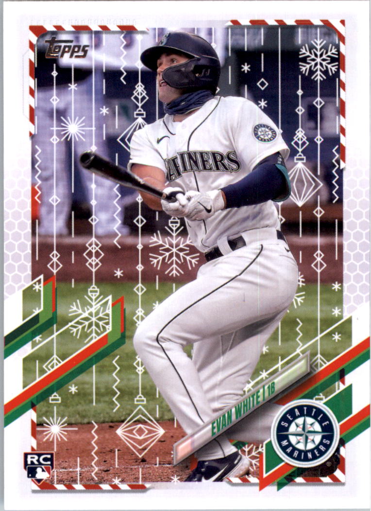 2021 Topps Walmart Holiday Baseball Card Pick (Base)