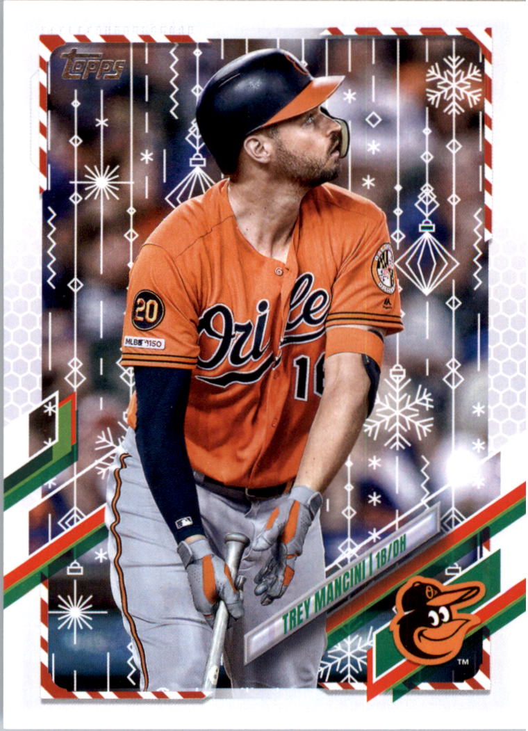 2021 Topps Walmart Holiday Baseball Card Pick (Base)