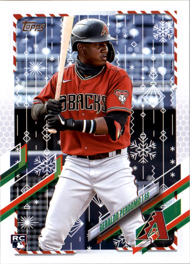 2021 Topps Walmart Holiday Baseball Card Pick (Base)