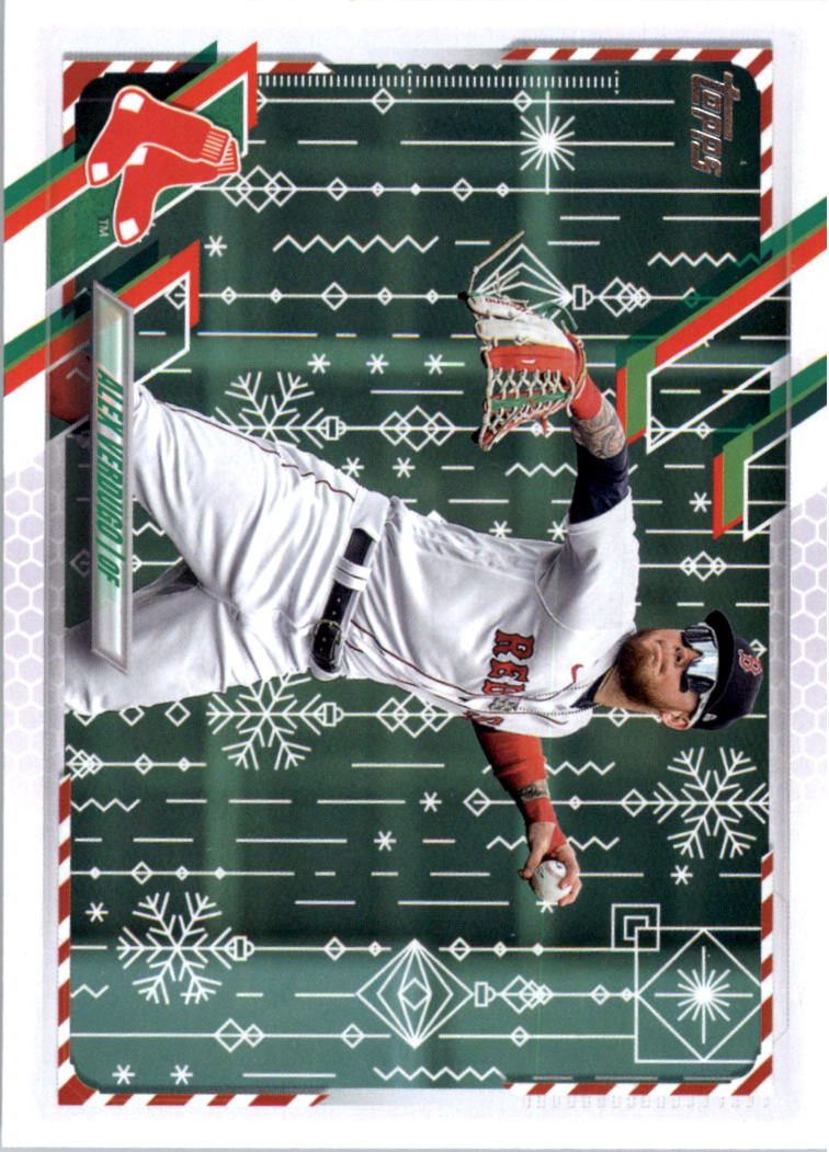 2021 Topps Walmart Holiday Baseball Card Pick (Base)