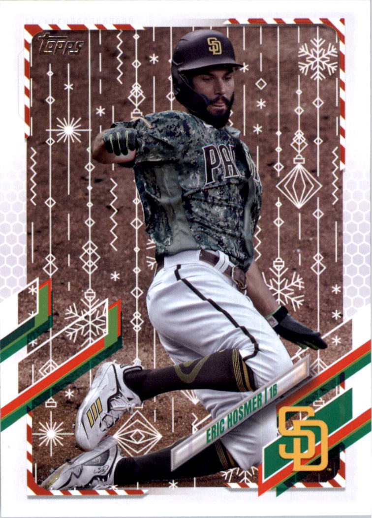 2021 Topps Walmart Holiday Baseball Card Pick (Base)