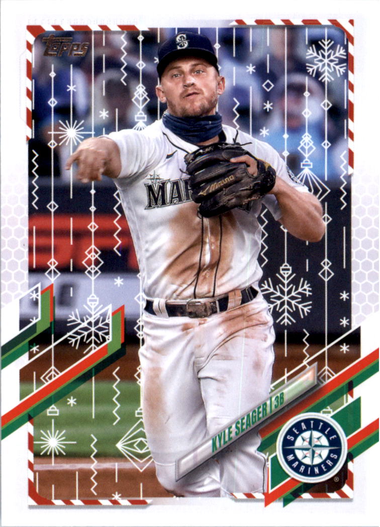 2021 Topps Walmart Holiday Baseball Card Pick (Base)