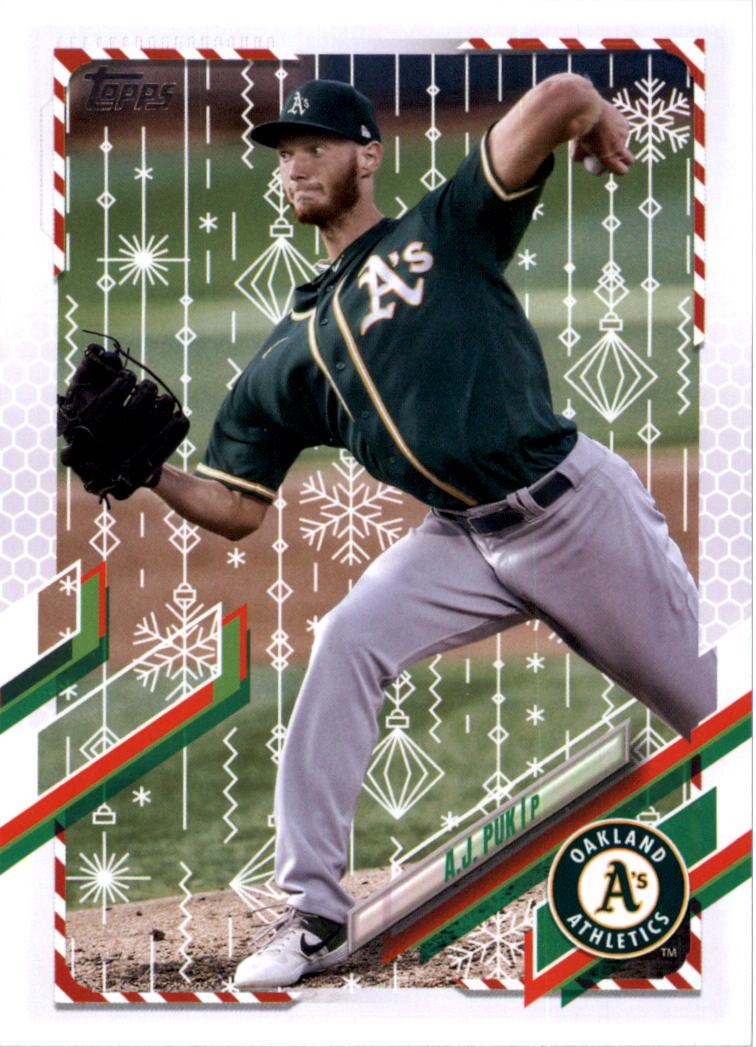 2021 Topps Walmart Holiday Baseball Card Pick (Base)