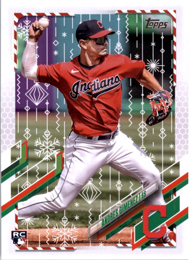 2021 Topps Walmart Holiday Baseball Card Pick (Base)