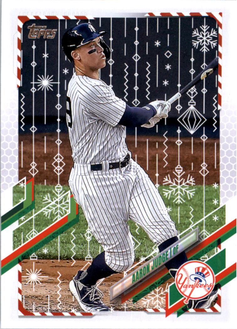 2021 Topps Walmart Holiday Baseball Card Pick (Base)