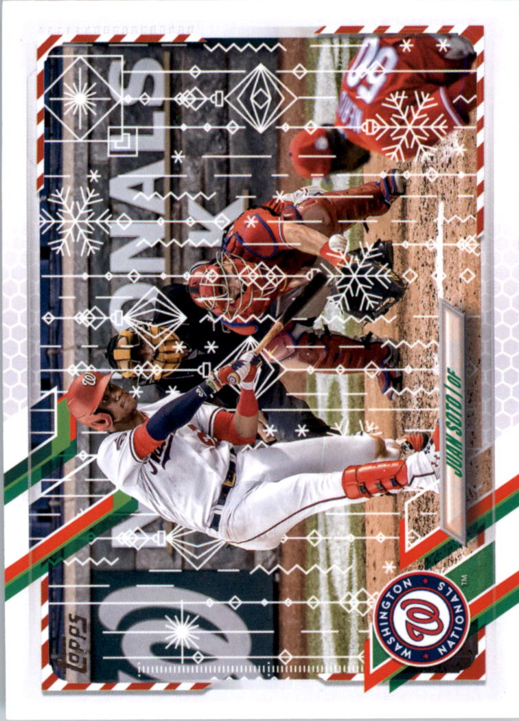 2021 Topps Walmart Holiday Baseball Card Pick (Base)