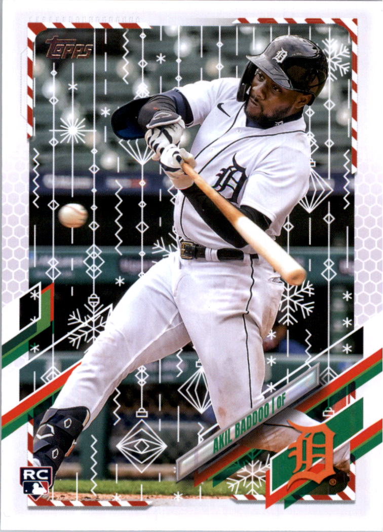 2021 Topps Walmart Holiday Baseball Card Pick (Base)