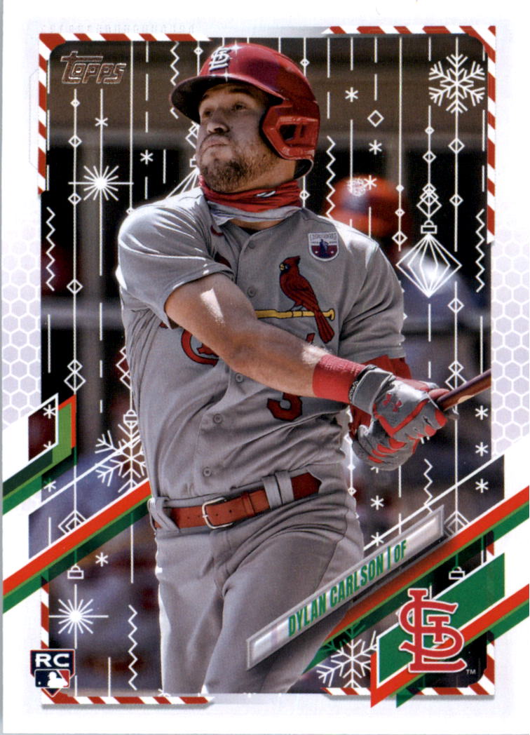 2021 Topps Walmart Holiday Baseball Card Pick (Base)