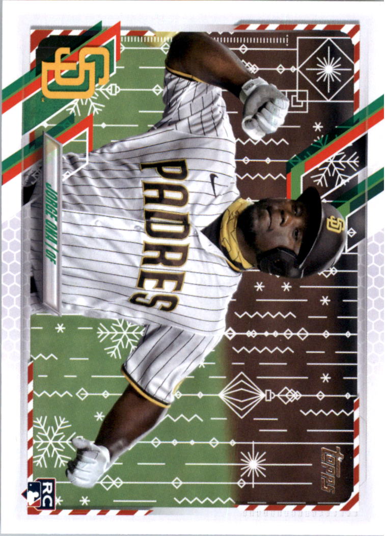 2021 Topps Walmart Holiday Baseball Card Pick (Base)