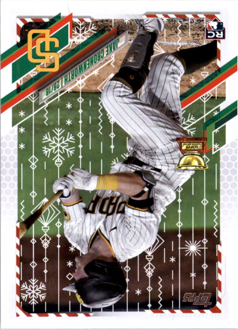 2021 Topps Walmart Holiday Baseball Card Pick (Base)