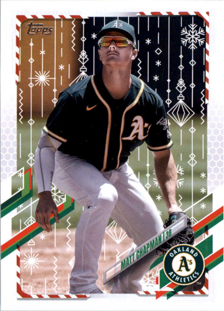 2021 Topps Walmart Holiday Baseball Card Pick (Base)