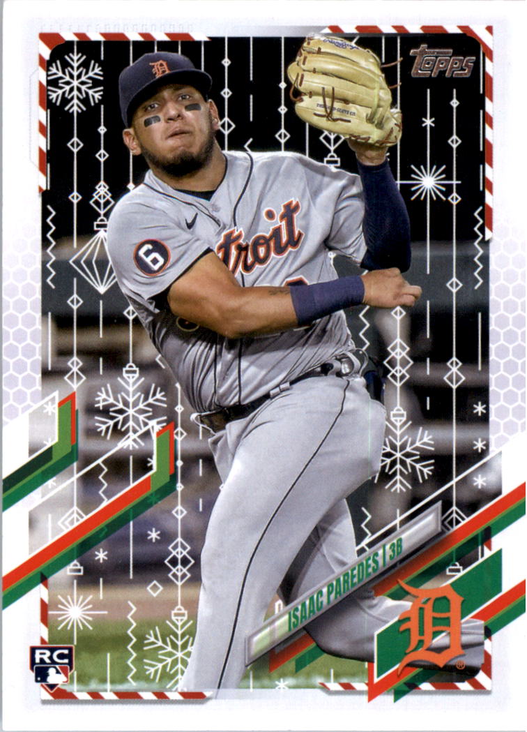 2021 Topps Walmart Holiday Baseball Card Pick (Base)