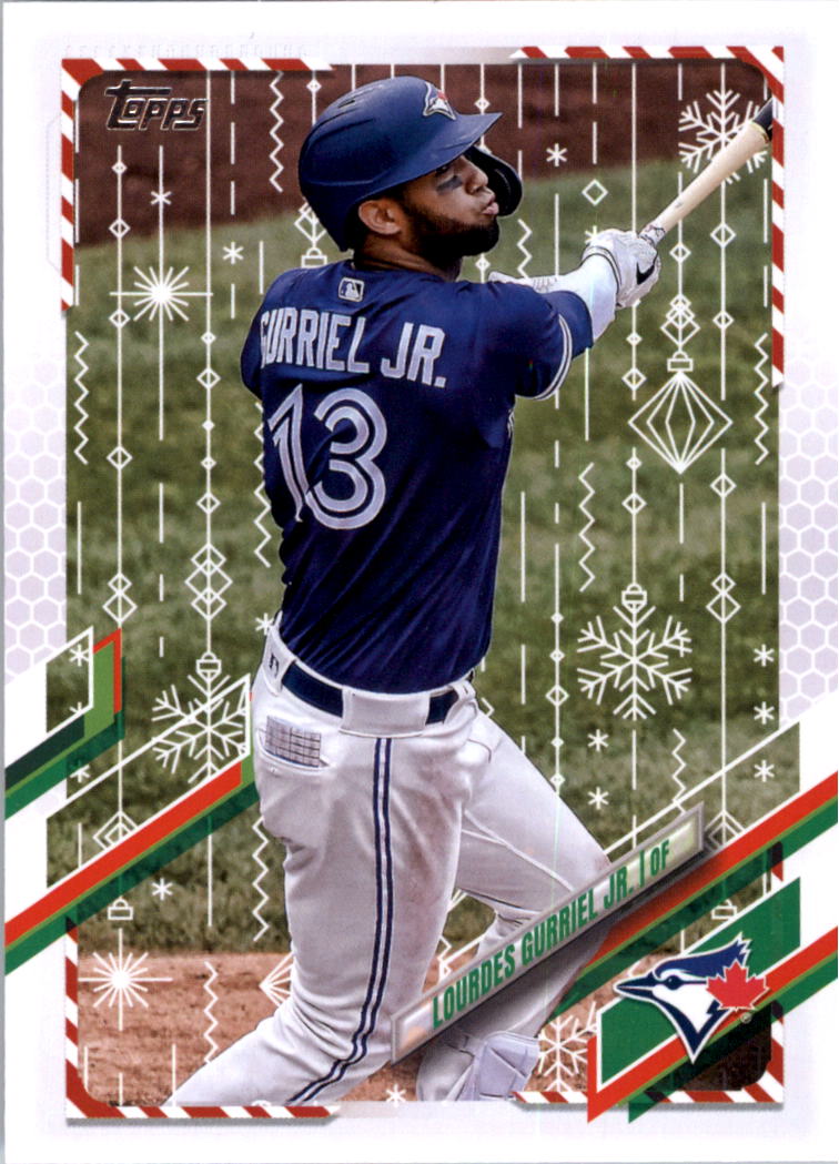 2021 Topps Walmart Holiday Baseball Card Pick (Base)