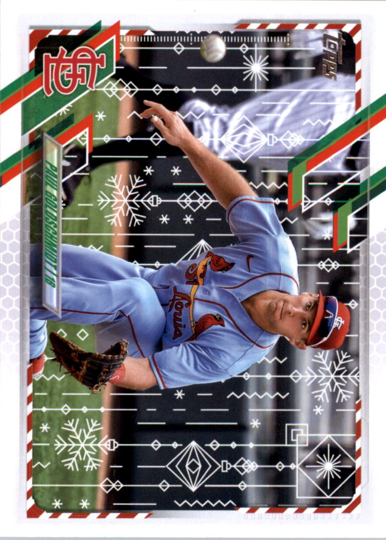 2021 Topps Walmart Holiday Baseball Card Pick (Base)