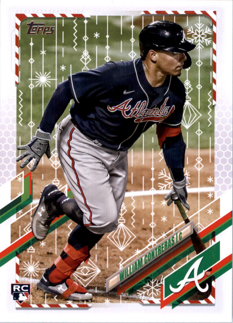 2021 Topps Walmart Holiday Baseball Card Pick (Base)