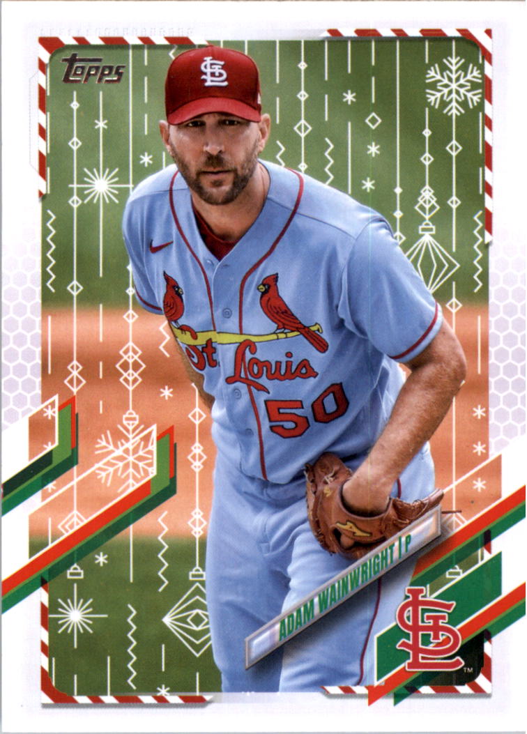 2021 Topps Walmart Holiday Baseball Card Pick (Base)